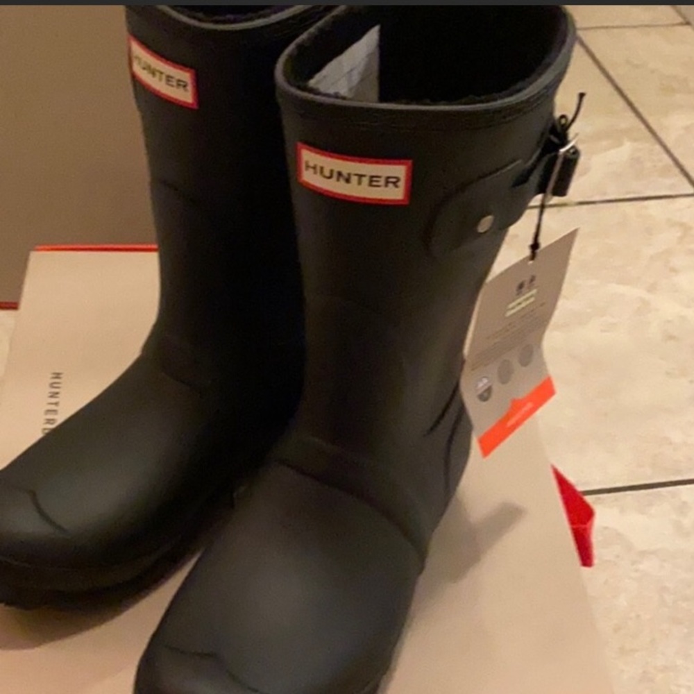 New Hunter boots